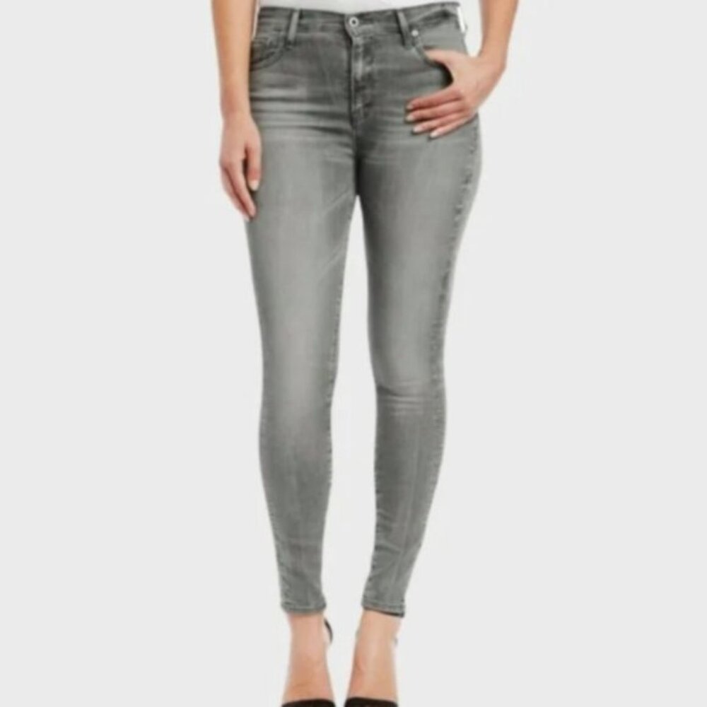 Lucky Brand Olivia Skinny Jeans Gray 6 28‎ Ankle Slim Stretch